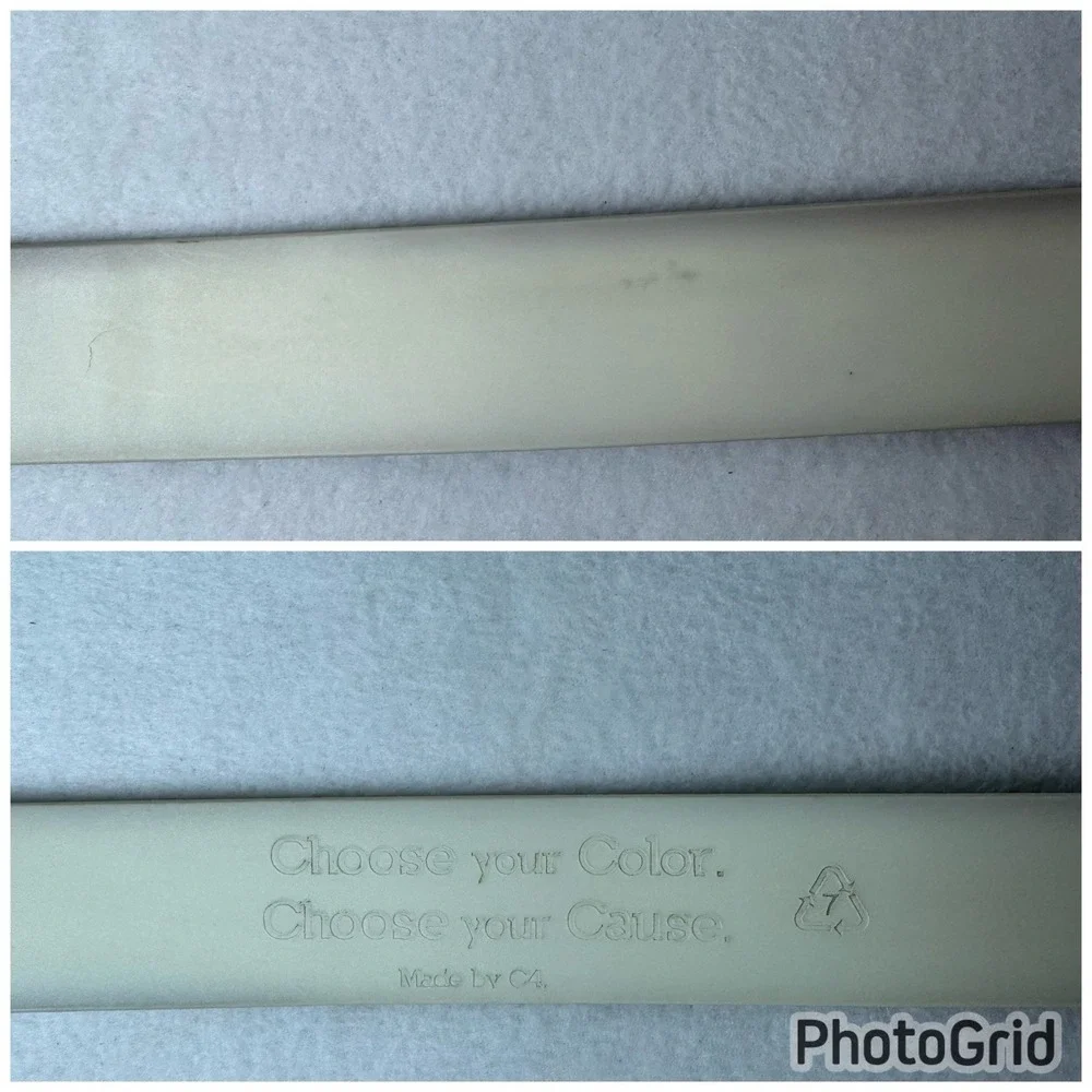 C4 Equestrian Belt Brindle Ridge Farms White Yellow Horse Adjustable READ